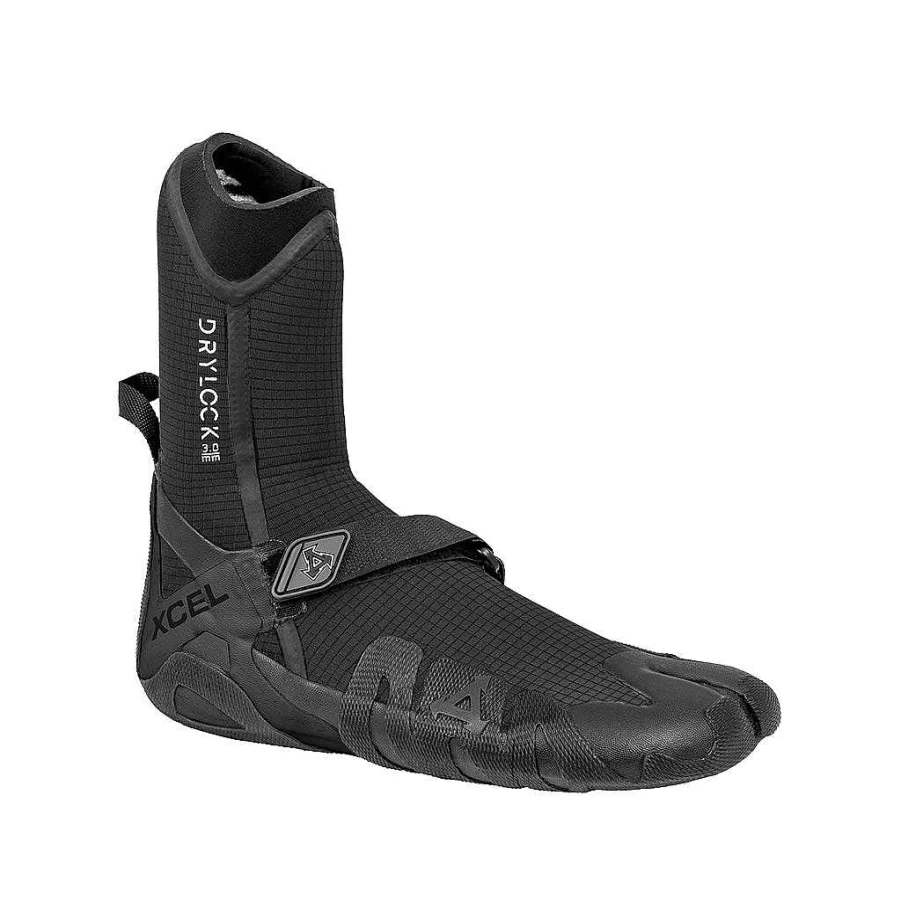 Xcel Men's Drylock Split Toe Boot 3mm Neoprene Dive Boots for Water Sports