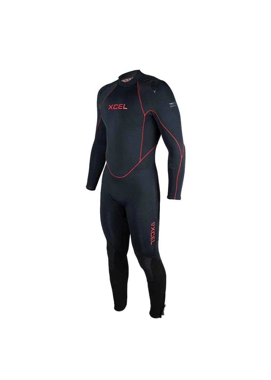 Xcel Men's 5/4mm Thermoflex Full Wetsuit - Black