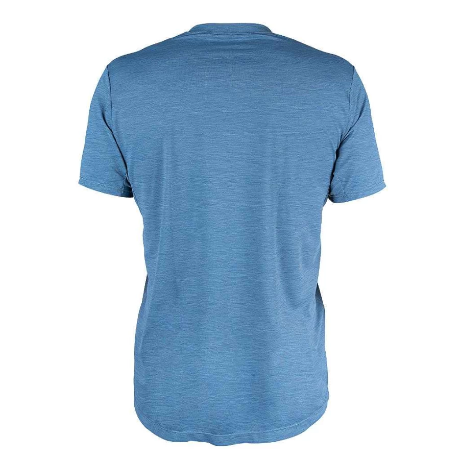 Xcel Men's Cascade Blue Ventx Haleiwa Short Sleeve UV Protection Relaxed Fit T-Shirt