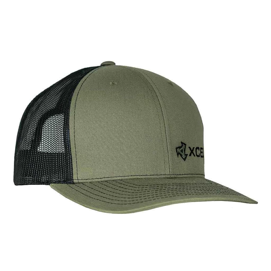 Xcel Men's Loden/Black Lock Up Hat - Outdoor Performance Cap