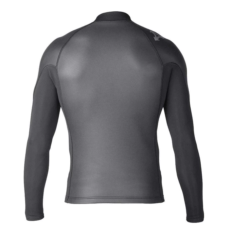 Xcel Men's Black Axis Sharkskin 2/1mm Long Sleeve Zip Jacket