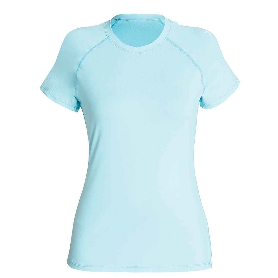 "Xcel Women's Ventx Solid Short Sleeve Relaxed Fit UV Protection T-Shirt"