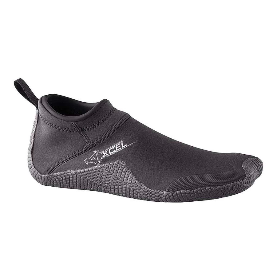 Xcel Men's Reef Walker 1mm Black Water Shoes for Beach & Surf