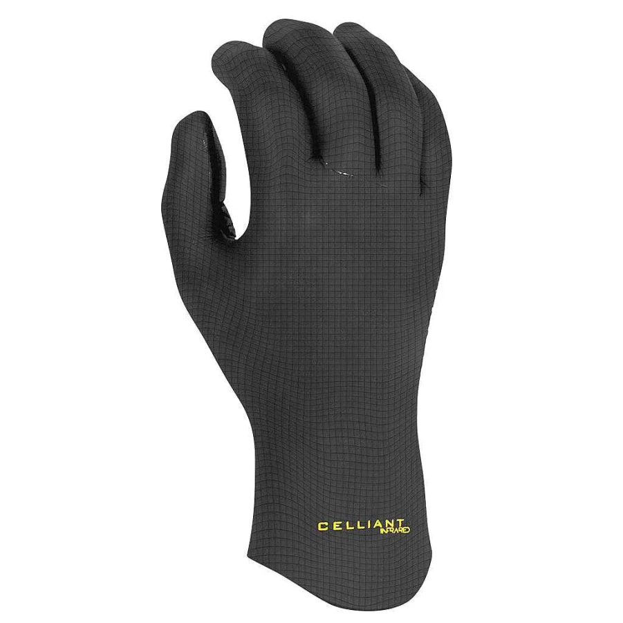 Xcel Men's 4mm Comp X Five Finger Glove - Black
