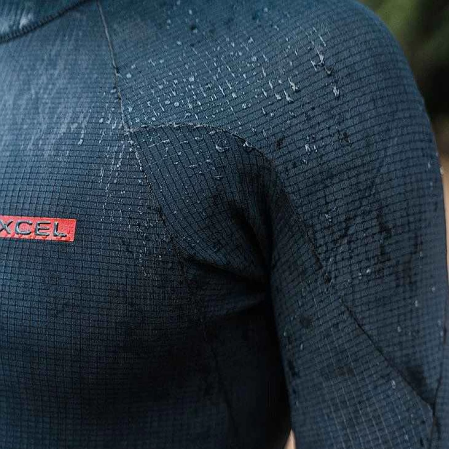 Xcel Men's Infiniti 2mm Long Sleeve Wetsuit Jacket in Gunmetal for Scuba Diving & Water Sports