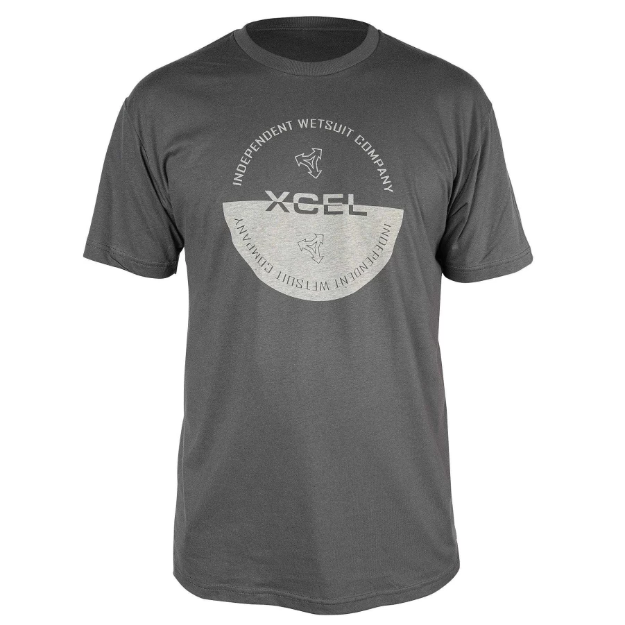 Xcel Men's Comfort Fit Radius Tee - Soft Cotton Short Sleeve T-Shirt