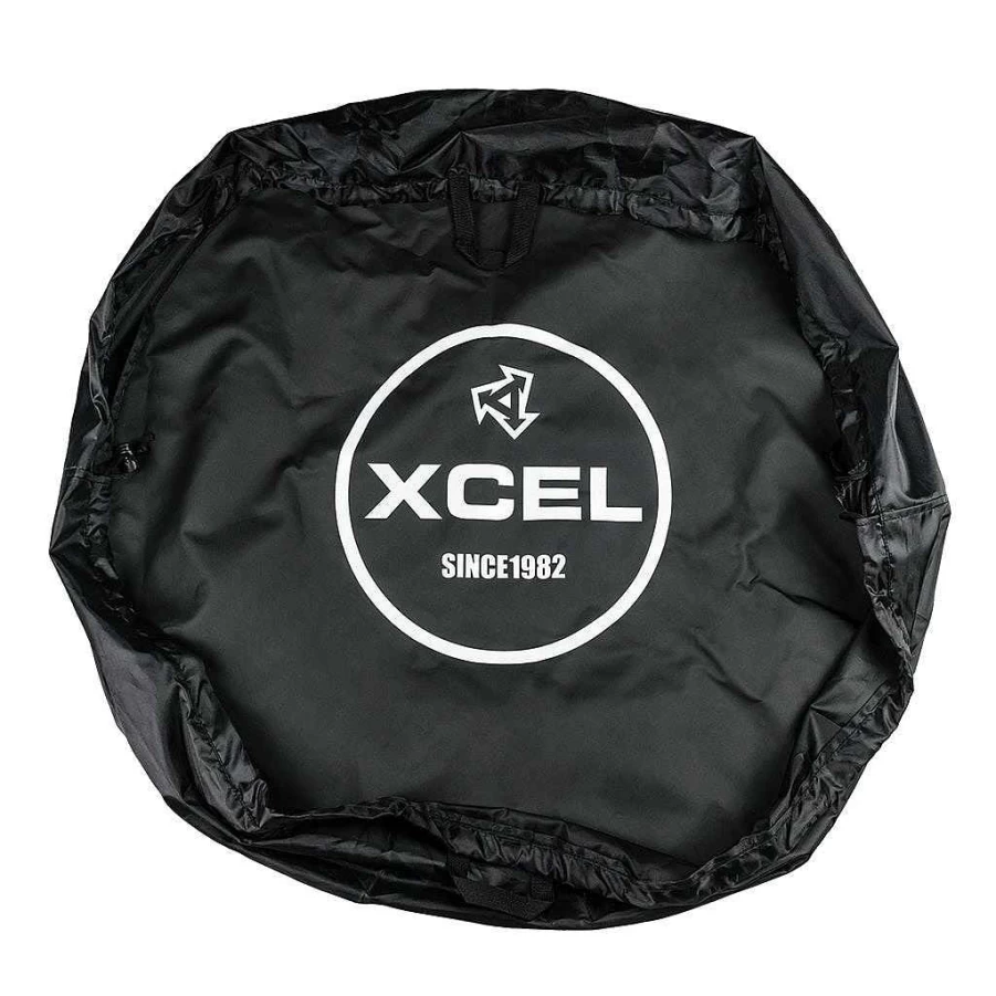 Xcel Women's Black Changing Mat and Bag - Portable Baby Diaper Changing Kit