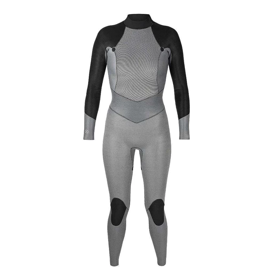 Xcel Women's Black/Whale Shark 4/3mm Back Zip Full Wetsuit - Ocean Ramsey Series
