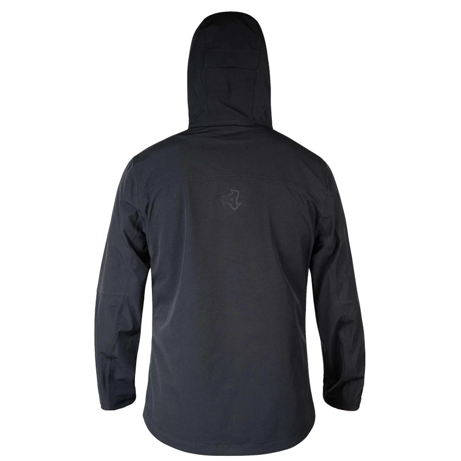 Xcel Men's Black Drylock Waterproof Rain Jacket for Outdoor Protection