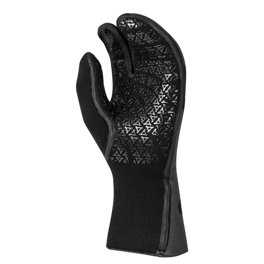 Xcel Men's Black 5mm Infiniti 3-Finger Lobster Claw Glove for Cold Water Protection