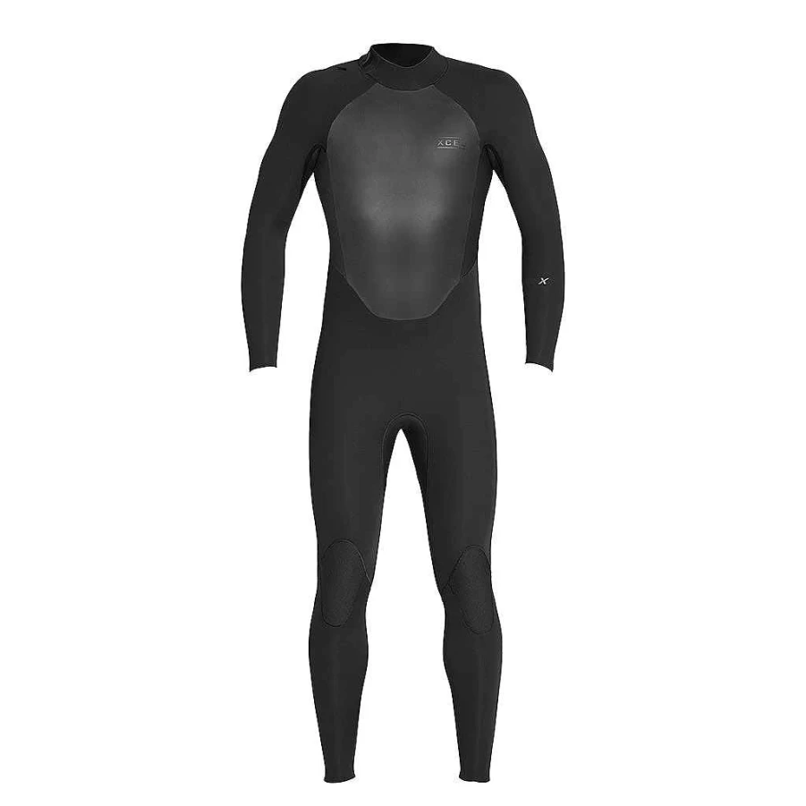 Xcel Men's Axis X 3/2mm Black Full Wetsuit with Back Zip