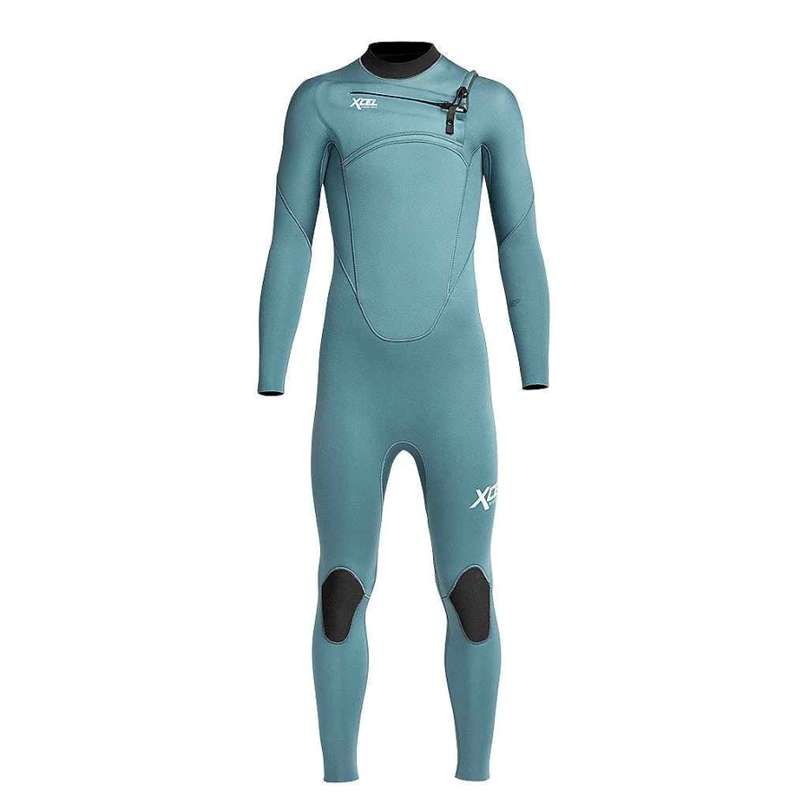 Xcel Youth Kids' 4/3mm Full Wetsuit for Boys and Girls - Warm & Flexible Neoprene