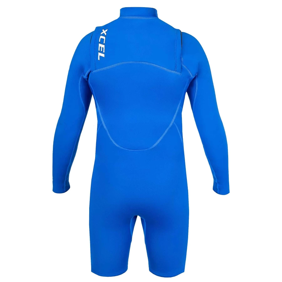 Xcel Men's Royal Blue Long Sleeve Spring Wetsuit 2mm - Archy's Garage Design