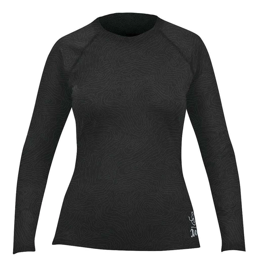 Xcel Women's UV Protection Long Sleeve Surf Shirt - Ocean Ramsey Inspired VentX Relaxed Fit Sun Top
