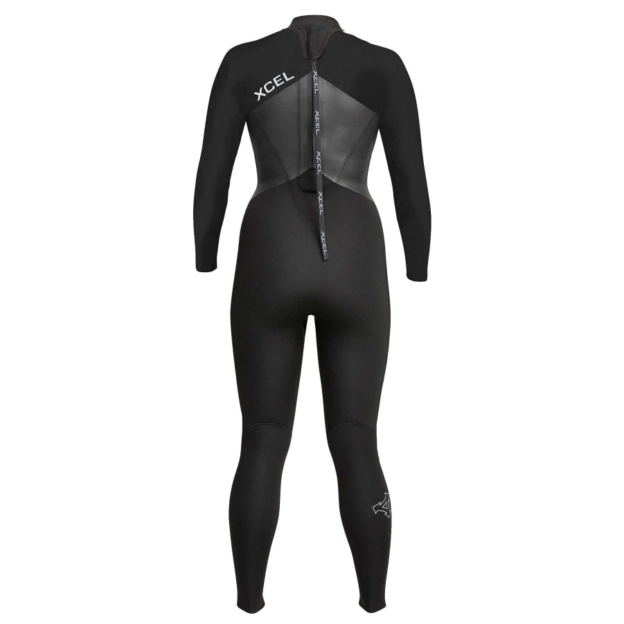 Xcel Women's 3/2mm Black Axis X Full Wetsuit with Back Zip
