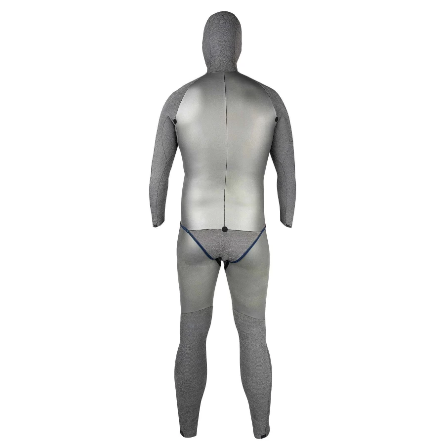 Xcel Men's 5mm Brown Camo Free Diver 2-Piece Hooded Wetsuit Set