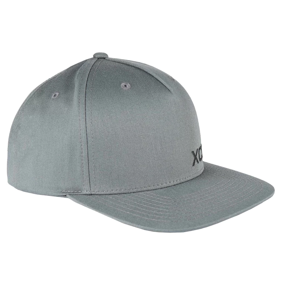 Xcel Grey Snapback Hat for Men - Adjustable Boxed Baseball Cap