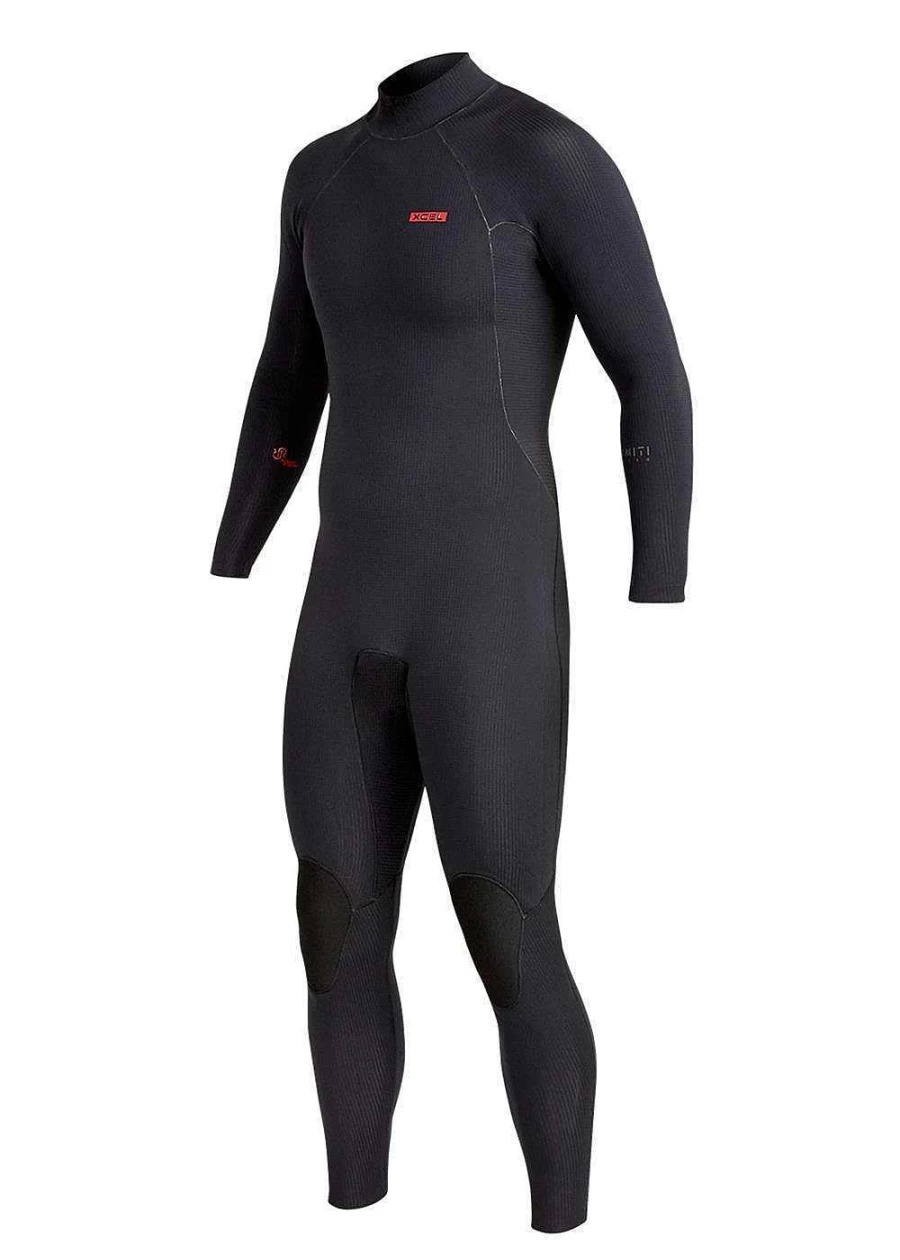 Xcel Men's Infiniti Ltd 4/3mm Black Full Wetsuit with Back Zip