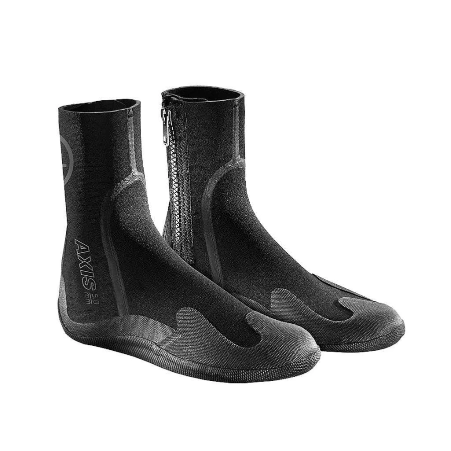Xcel Youth Toddler Black Round Toe Boots 5mm Winter Shoes for Kids