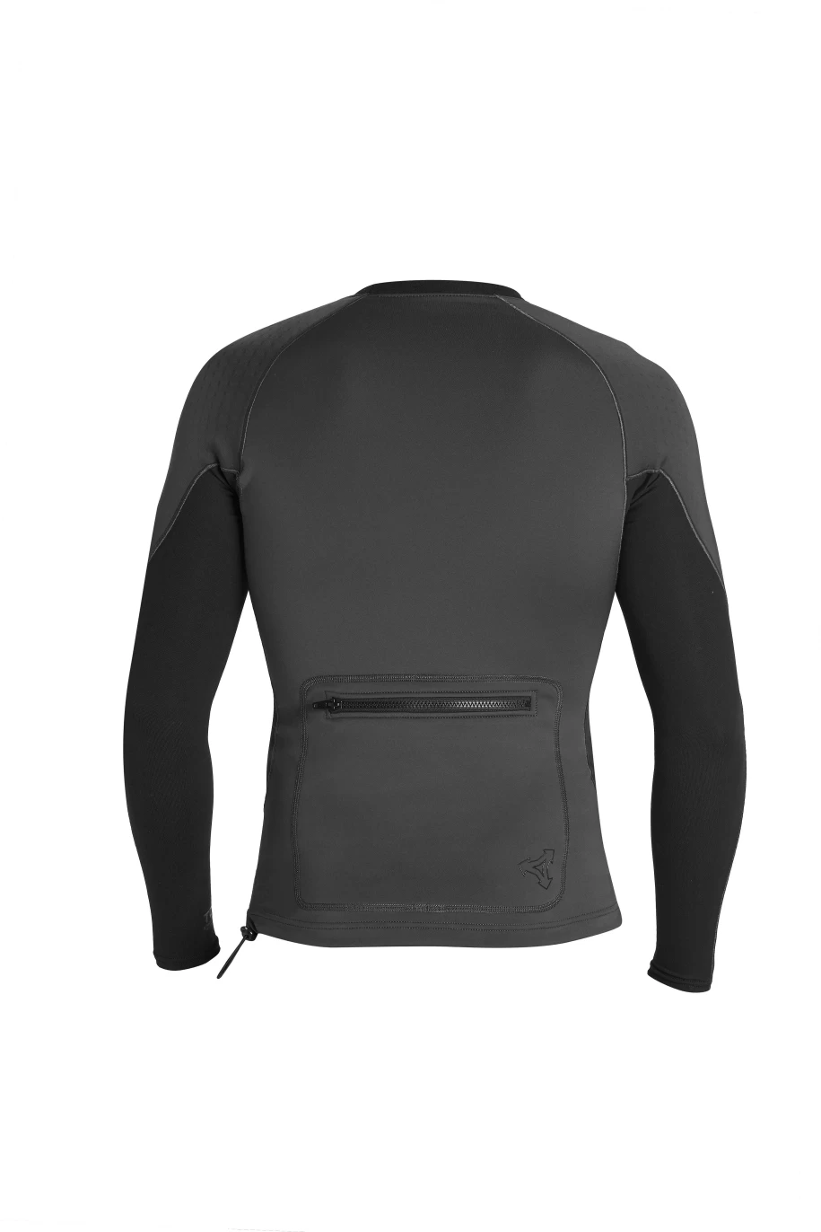 Xcel Men's Jet Black/Black Scout Perforated Neoprene Long Sleeve Jacket 1.5mm/0.5mm Wetsuit Top