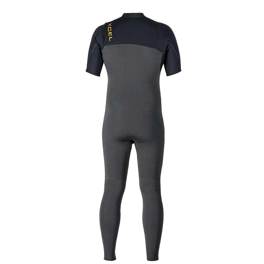 Xcel Men's Comp X 2mm Short Sleeve Full Wetsuit for Surfing & Water Sports