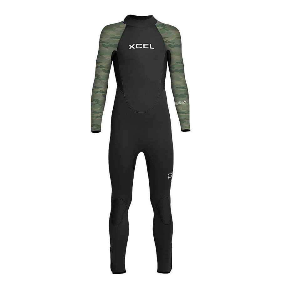 Xcel Youth Axis Back Zip 3/2mm Full Wetsuit for Kids