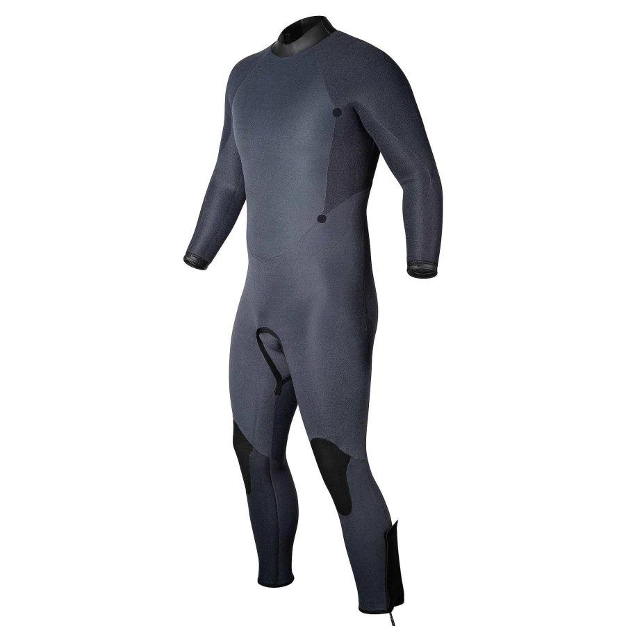 Xcel Men's 5/4mm Military Thermoflex Fullsuit Wetsuit - Black With Stealth Logos