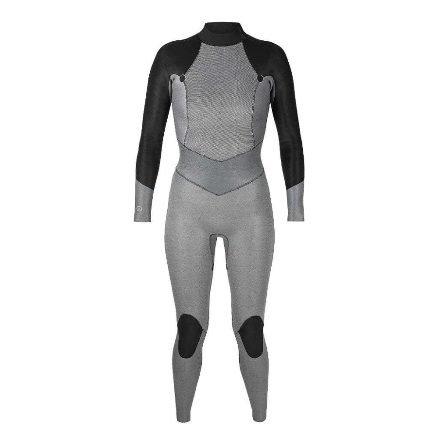 Xcel Women's Black/Honu Print 3/2mm Back Zip Full Wetsuit - Ocean Ramsey Collection
