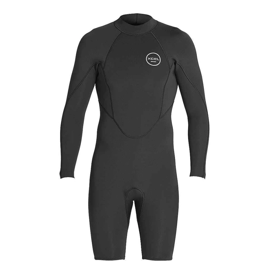 Xcel Men's Axis 2mm Long Sleeve Springsuit Wetsuit for Surfing